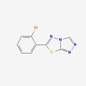6-(2-Bromophenyl)[1,2,4]triazolo[3,4-b][1,3,4]thiadiazole