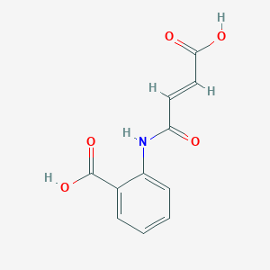 molecular formula C11H9NO5 B2985722 2-(3-Carboxyprop-2-enoylamino)benzoic acid CAS No. 62530-49-8; 68040-76-6