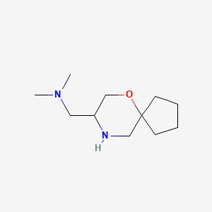 Dimethyl({6-oxa-9-azaspiro[4.5]decan-8-yl}methyl)amine
