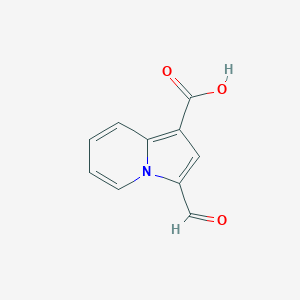 3-Formylindolizine-1-carboxylic acid