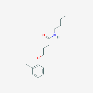 4-(2,4-dimethylphenoxy)-N-pentylbutanamide