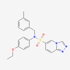N~6~-(4-ethoxyphenyl)-N~6~-(3-methylbenzyl)[1,2,4]triazolo[4,3-a]pyridine-6-sulfonamide