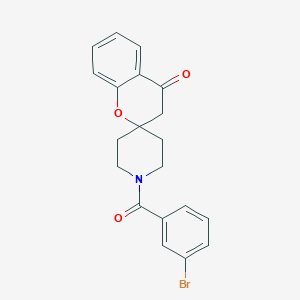 1'-(3-Bromobenzoyl)spiro[chroman-2,4'-piperidin]-4-one