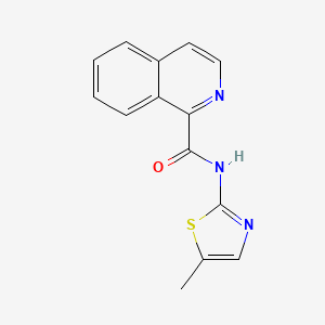 N-(5-Methylthiazol-2-yl)isoquinoline-1-carboxamide
