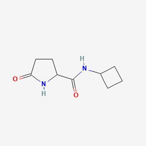 N-cyclobutyl-5-oxopyrrolidine-2-carboxamide
