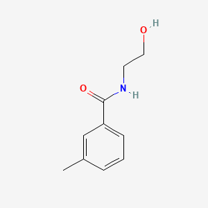 molecular formula C10H13NO2 B2986180 N-(2-hydroxyethyl)-3-methylbenzamide CAS No. 778623-19-1