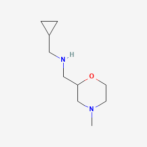 (Cyclopropylmethyl)[(4-methylmorpholin-2-yl)methyl]amine