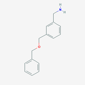 {3-[(Benzyloxy)methyl]phenyl}methanamine