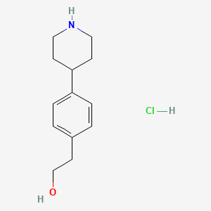 2-(4-(Piperidin-4-yl)phenyl)ethanol hydrochloride