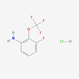 3-Fluoro-2-(trifluoromethoxy)aniline hydrochloride