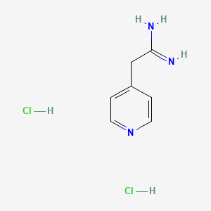 2-(Pyridin-4-yl)acetamidine dihydrochloride