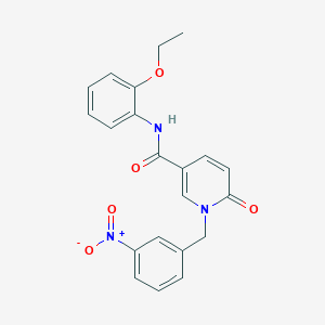 N-(2-ethoxyphenyl)-1-(3-nitrobenzyl)-6-oxo-1,6-dihydropyridine-3-carboxamide