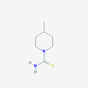 molecular formula C7H14N2S B2986711 4-Methylpiperidine-1-carbothioamide CAS No. 31952-22-4