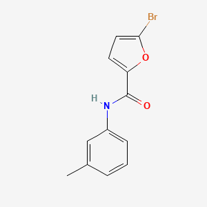 molecular formula C12H10BrNO2 B2986733 5-bromo-N-(3-methylphenyl)furan-2-carboxamide CAS No. 58472-52-9