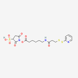 molecular formula C18H23N3O8S3 B2986983 Sulfo-LC-SPDP CAS No. 150244-18-1; 169751-10-4