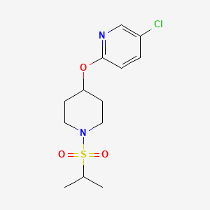 5-Chloro-2-((1-(isopropylsulfonyl)piperidin-4-yl)oxy)pyridine