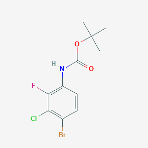 N-BOC-4-bromo-3-chloro-2-fluoroaniline