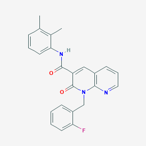 N-(2,3-dimethylphenyl)-1-(2-fluorobenzyl)-2-oxo-1,2-dihydro-1,8-naphthyridine-3-carboxamide