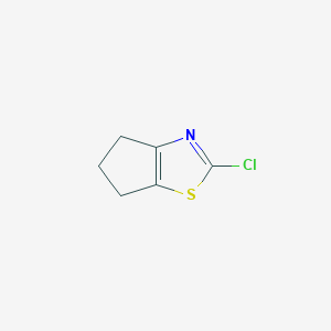 2-Chloro-5,6-dihydro-4H-cyclopenta[d]thiazole