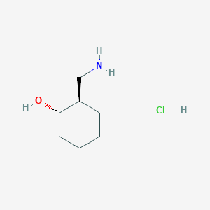 (1S,2R)-2-(Aminomethyl)cyclohexan-1-OL hydrochloride