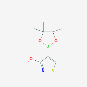 3-Methoxy-4-(4,4,5,5-tetramethyl-1,3,2-dioxaborolan-2-yl)-1,2-thiazole
