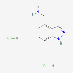 (1H-Indazol-4-yl)methanamine dihydrochloride