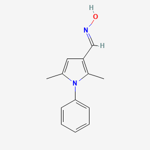 2,5-Dimethyl-1-phenyl-1H-pyrrole-3-carbaldehyde oxime