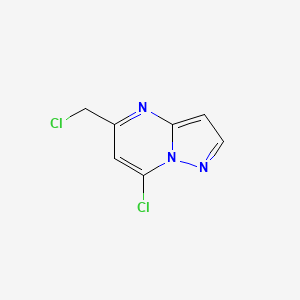 7-Chloro-5-(chloromethyl)pyrazolo[1,5-a]pyrimidine