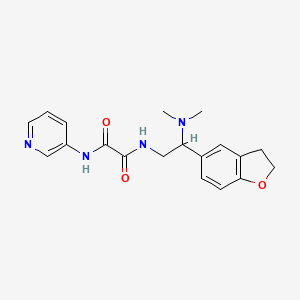 N1-(2-(2,3-dihydrobenzofuran-5-yl)-2-(dimethylamino)ethyl)-N2-(pyridin-3-yl)oxalamide