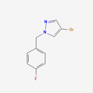 4-Bromo-1-(4-fluorobenzyl)-1H-pyrazole