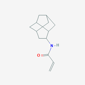 molecular formula C13H19NO B2987324 N-(4-Tricyclo[4.3.1.03,8]decanyl)prop-2-enamide CAS No. 2305551-38-4