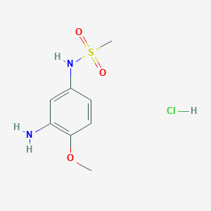 N-(3-amino-4-methoxyphenyl)methanesulfonamide hydrochloride