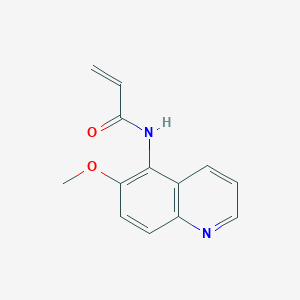 N-(6-Methoxyquinolin-5-yl)prop-2-enamide