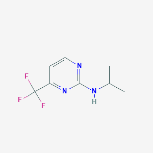 N-propan-2-yl-4-(trifluoromethyl)pyrimidin-2-amine