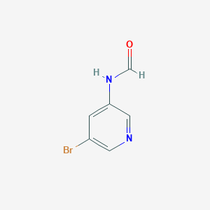 N-(5-Bromopyridin-3-yl)formamide
