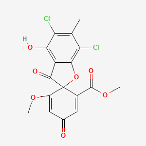 molecular formula C17H12Cl2O7 B2987549 Geodin CAS No. 16517-11-6; 427-63-4