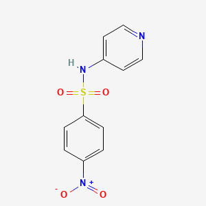 4-nitro-N-pyridin-4-ylbenzenesulfonamide