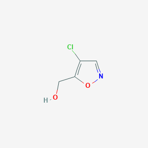 molecular formula C4H4ClNO2 B2987646 (4-Chloro-1,2-oxazol-5-YL)methanol CAS No. 2090313-59-8