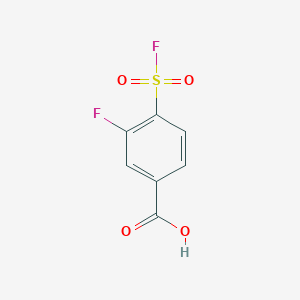 3-Fluoro-4-(fluorosulfonyl)benzoic acid