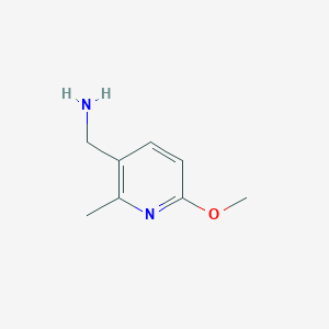 molecular formula C8H12N2O B2987818 (6-Methoxy-2-methylpyridin-3-yl)methanamine CAS No. 1143521-89-4