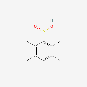 molecular formula C10H14O2S B2987949 2,3,5,6-Tetramethylbenzene-1-sulfinic acid CAS No. 957029-02-6