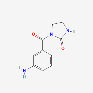 1-[(3-Aminophenyl)carbonyl]imidazolidin-2-one