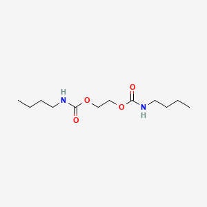 molecular formula C12H24N2O4 B2988030 Ethane-1,2-diyl bis(butylcarbamate) CAS No. 13105-55-0