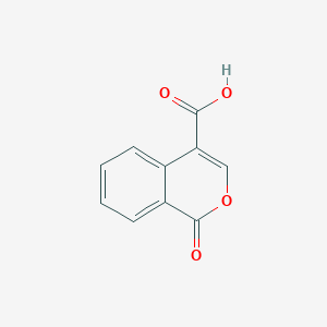 molecular formula C10H6O4 B2988138 1-Oxo-1H-isochromene-4-carboxylic acid CAS No. 15868-29-8