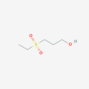 molecular formula C5H12O3S B2988364 3-(Ethylsulphonyl)-1-propanol CAS No. 288384-13-4