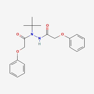 N'-tert-butyl-2-phenoxy-N'-(2-phenoxyacetyl)acetohydrazide