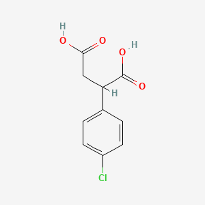 molecular formula C10H9ClO4 B2988532 2-(4-氯苯基)琥珀酸 CAS No. 58755-91-2