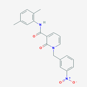 N-(2,5-dimethylphenyl)-1-(3-nitrobenzyl)-2-oxo-1,2-dihydropyridine-3-carboxamide