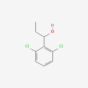 molecular formula C9H10Cl2O B2988691 1-(2,6-Dichlorophenyl)propan-1-ol CAS No. 835925-30-9