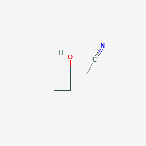 molecular formula C6H9NO B2988798 2-(1-Hydroxycyclobutyl)acetonitrile CAS No. 1289648-06-1
